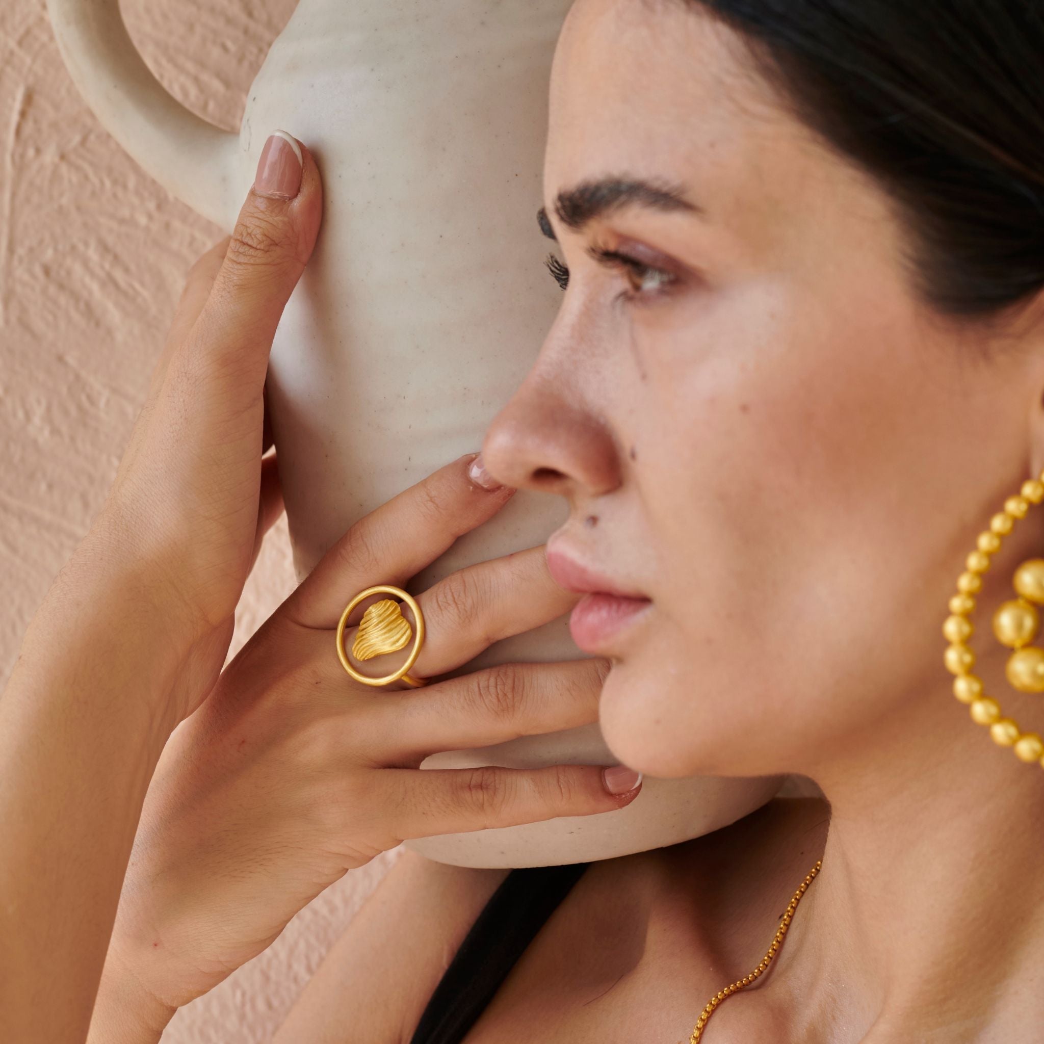 Cupid's Ring at Kamakhyaa by The Loom Art. This item is Band Rings, Missing image, Orbis by The Loom Art, Rings, Under $50