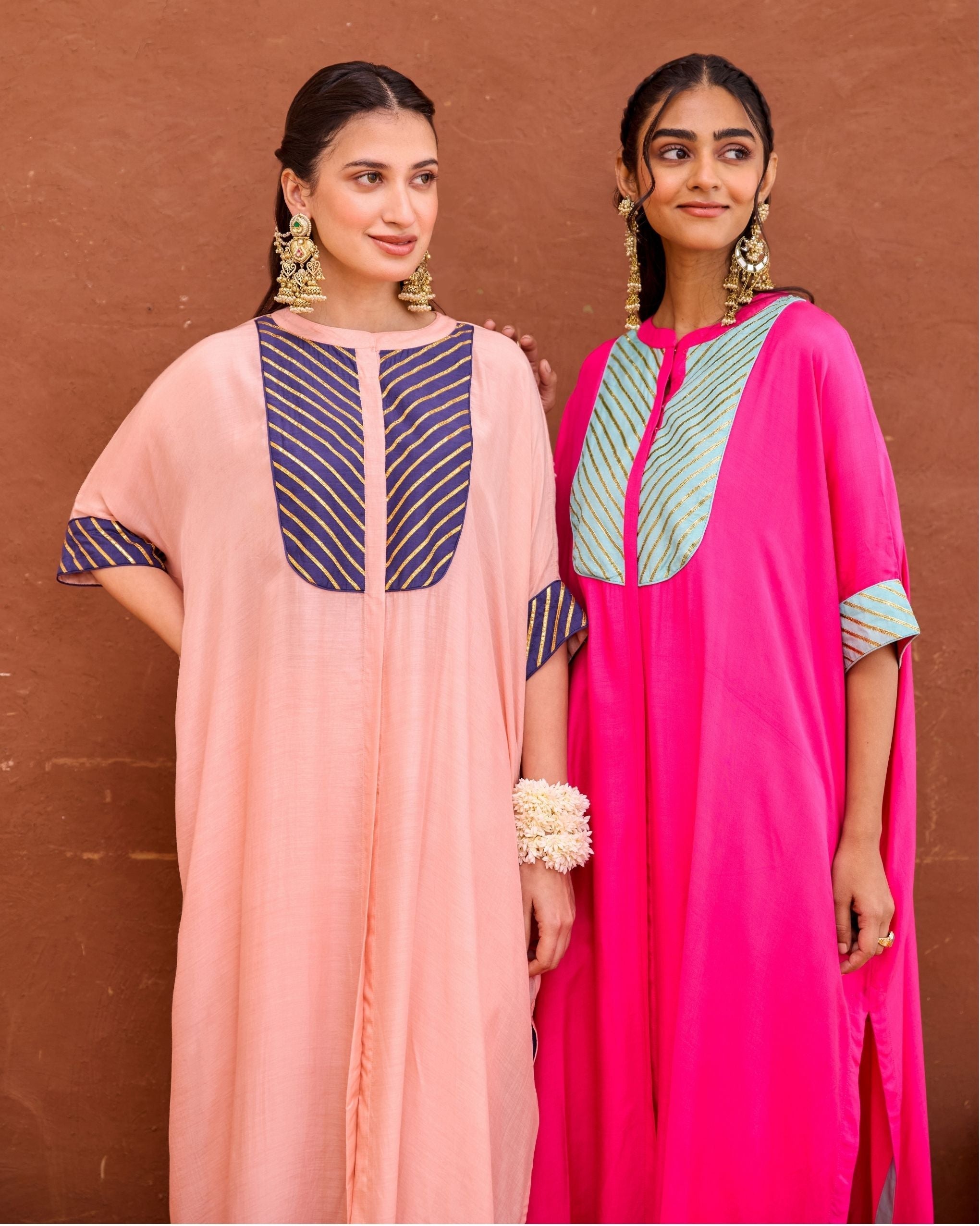 Dhara Kaftan Set at kamakhyaa.com by Taro. This item is Saundh by Taro, Under $50