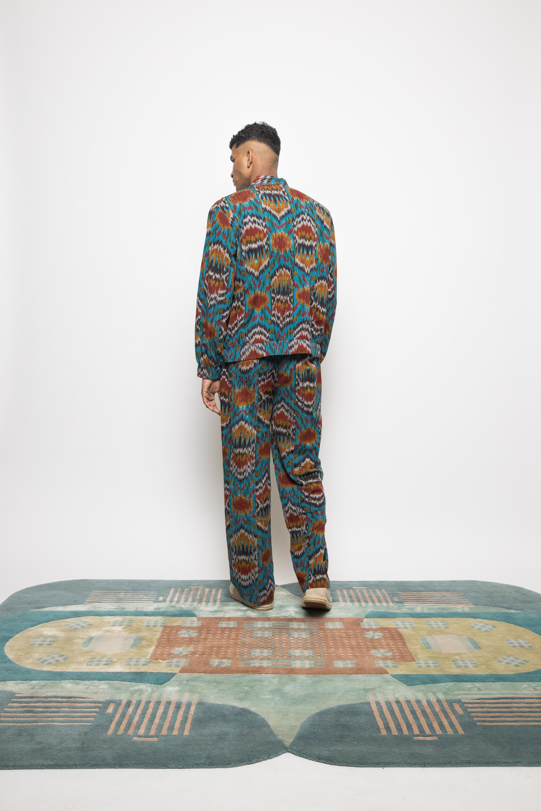 Breathe Easy Bomber by anushé pirani with Jackets, Menswear at Kamakhyaa India for sustainable fashion