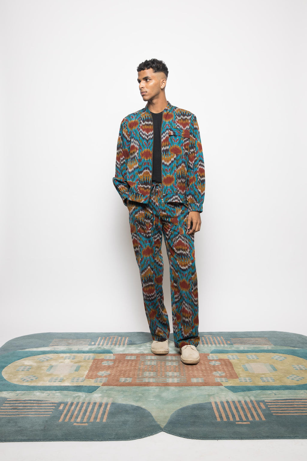 Breathe Easy Bomber by anushé pirani with Jackets, Menswear at Kamakhyaa India for sustainable fashion