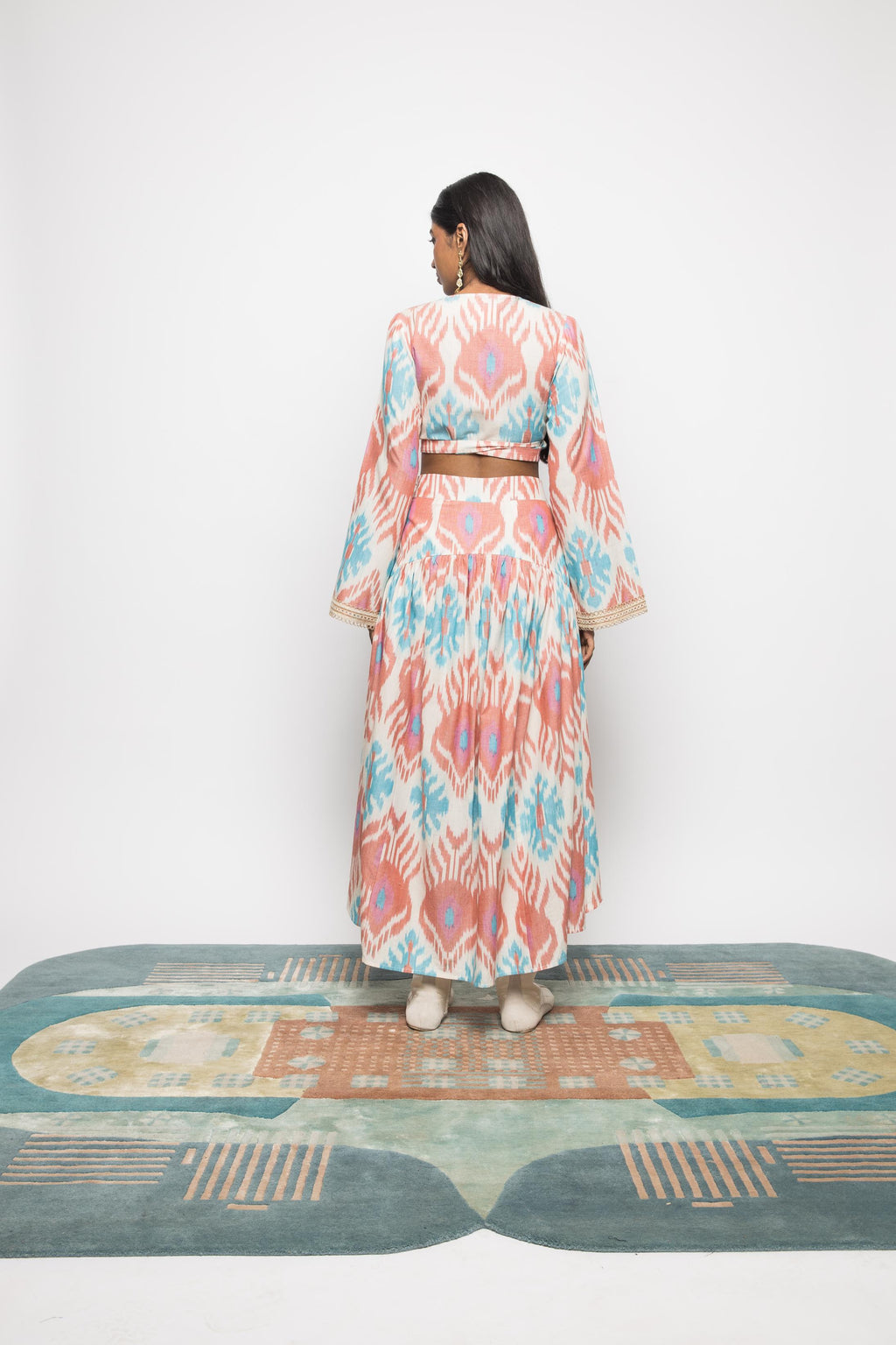 Wrap & Tie Top by anushé pirani with at Kamakhyaa India for sustainable fashion