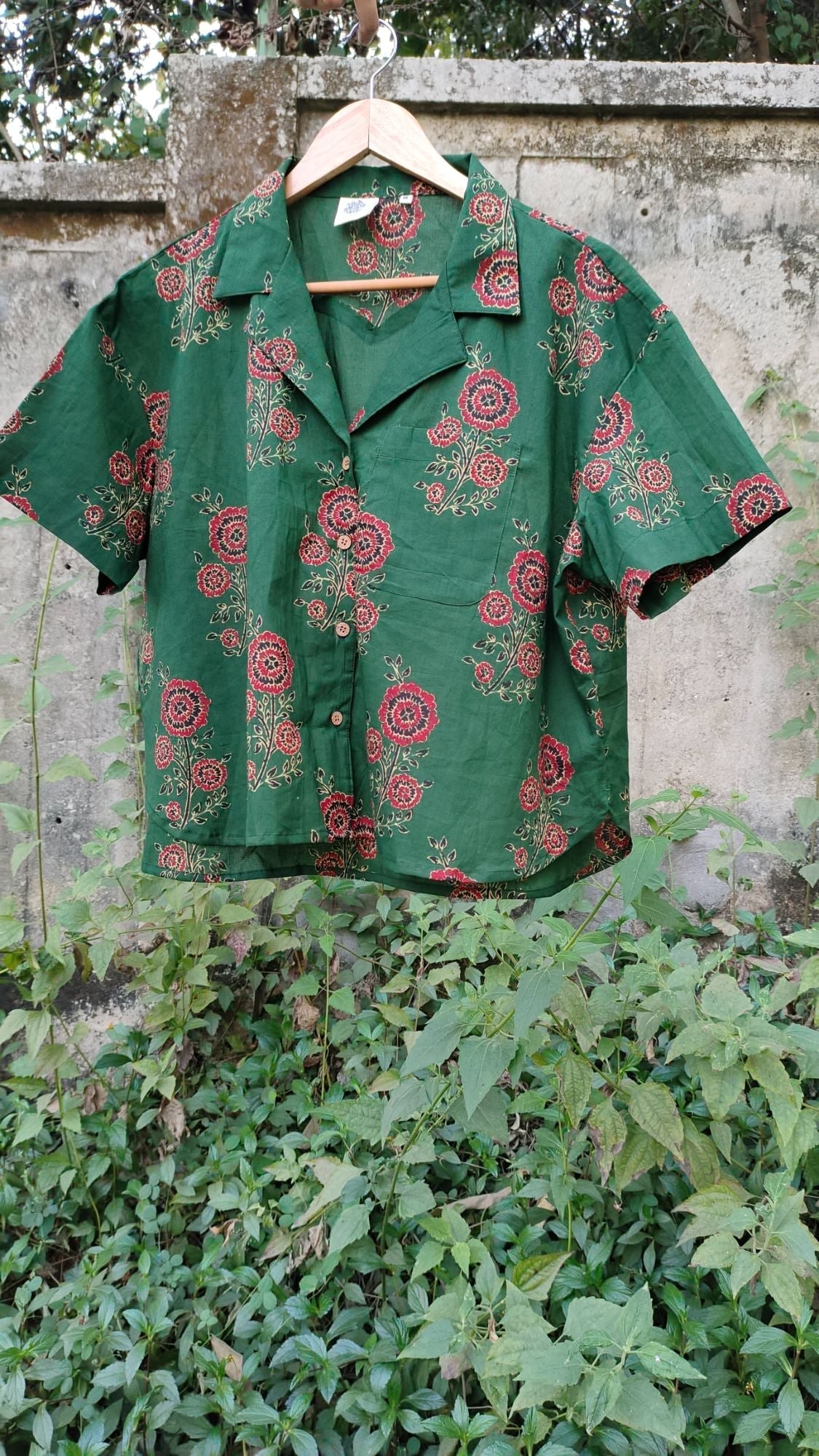  Green Crop Shirt for Men – Kamakhyaa Bildidee 