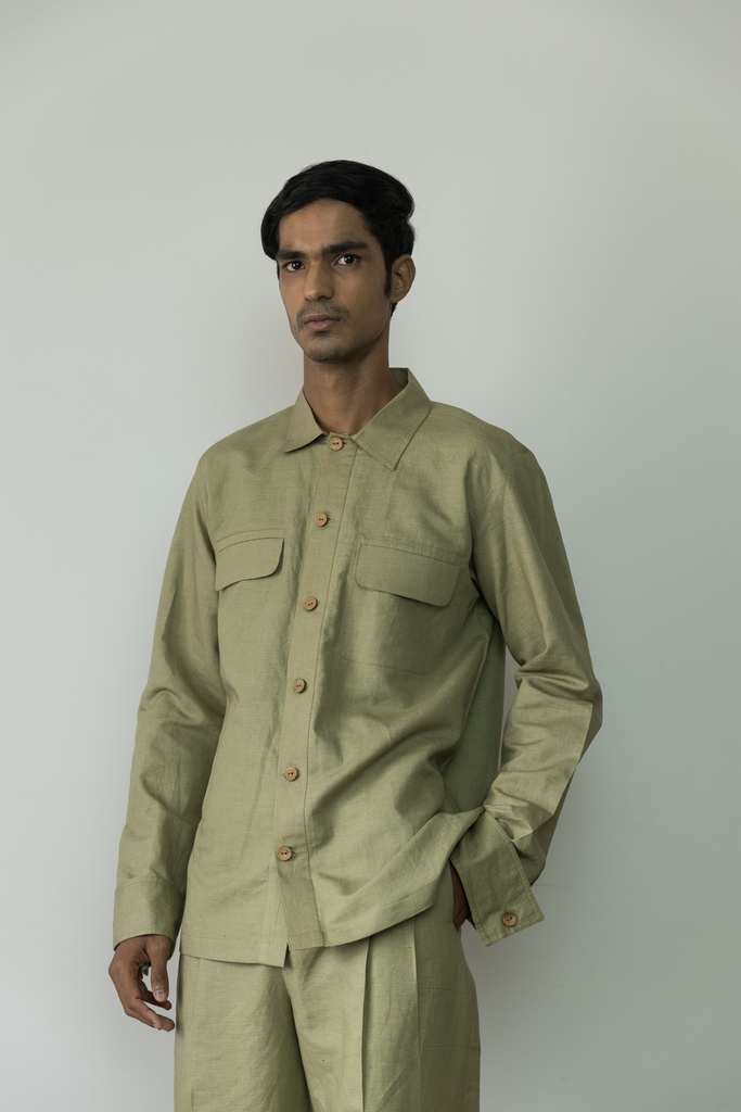 Green Utility Shirt