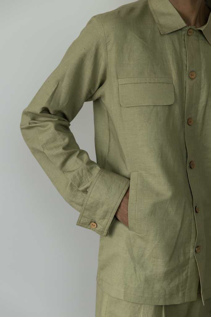 Green Utility Shirt