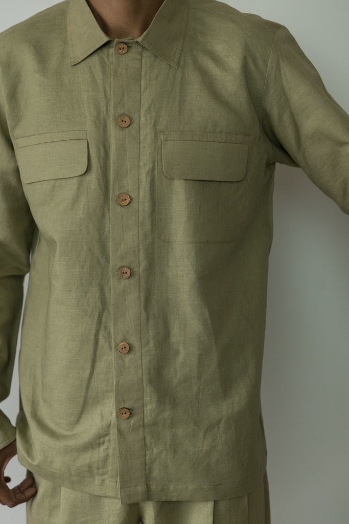 Green Utility Shirt