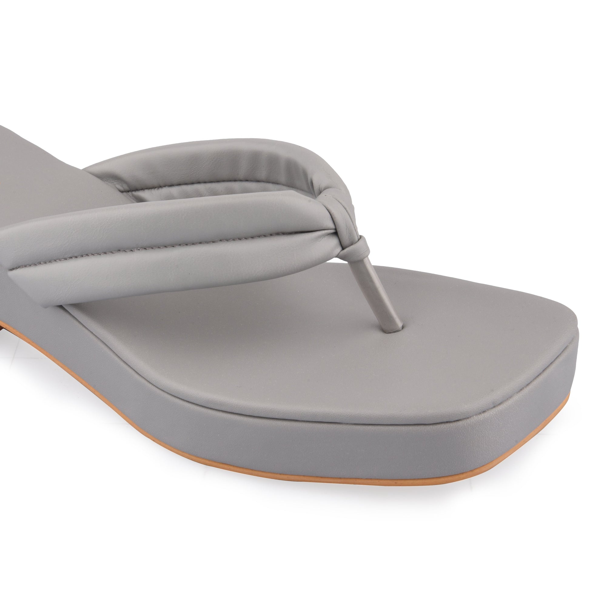 Grey Platform Heels at Kamakhyaa by EK_agga. This item is Grey, heels, Platform