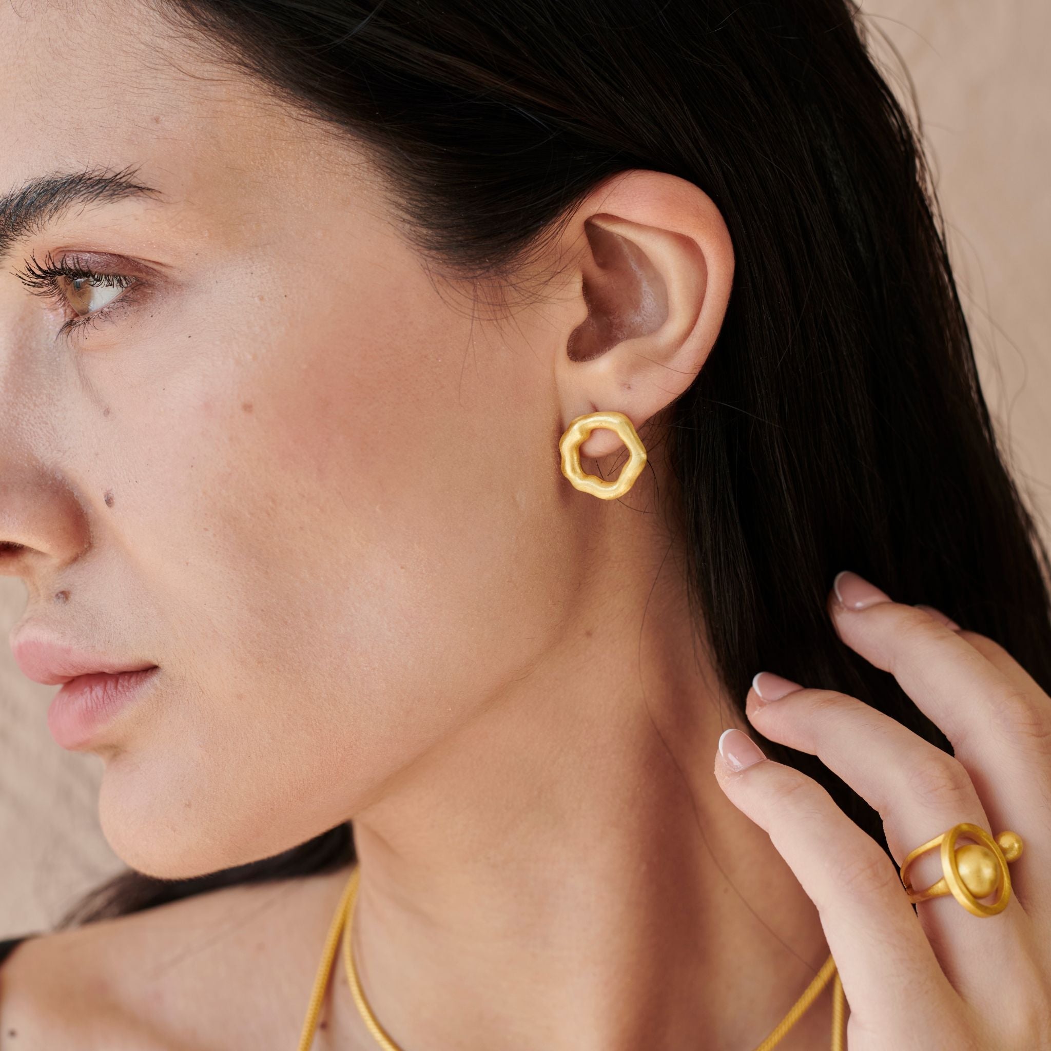 Halo Drop Earring at Kamakhyaa by The Loom Art. This item is Long Earrings, Missing image, Orbis by The Loom Art, Under $50