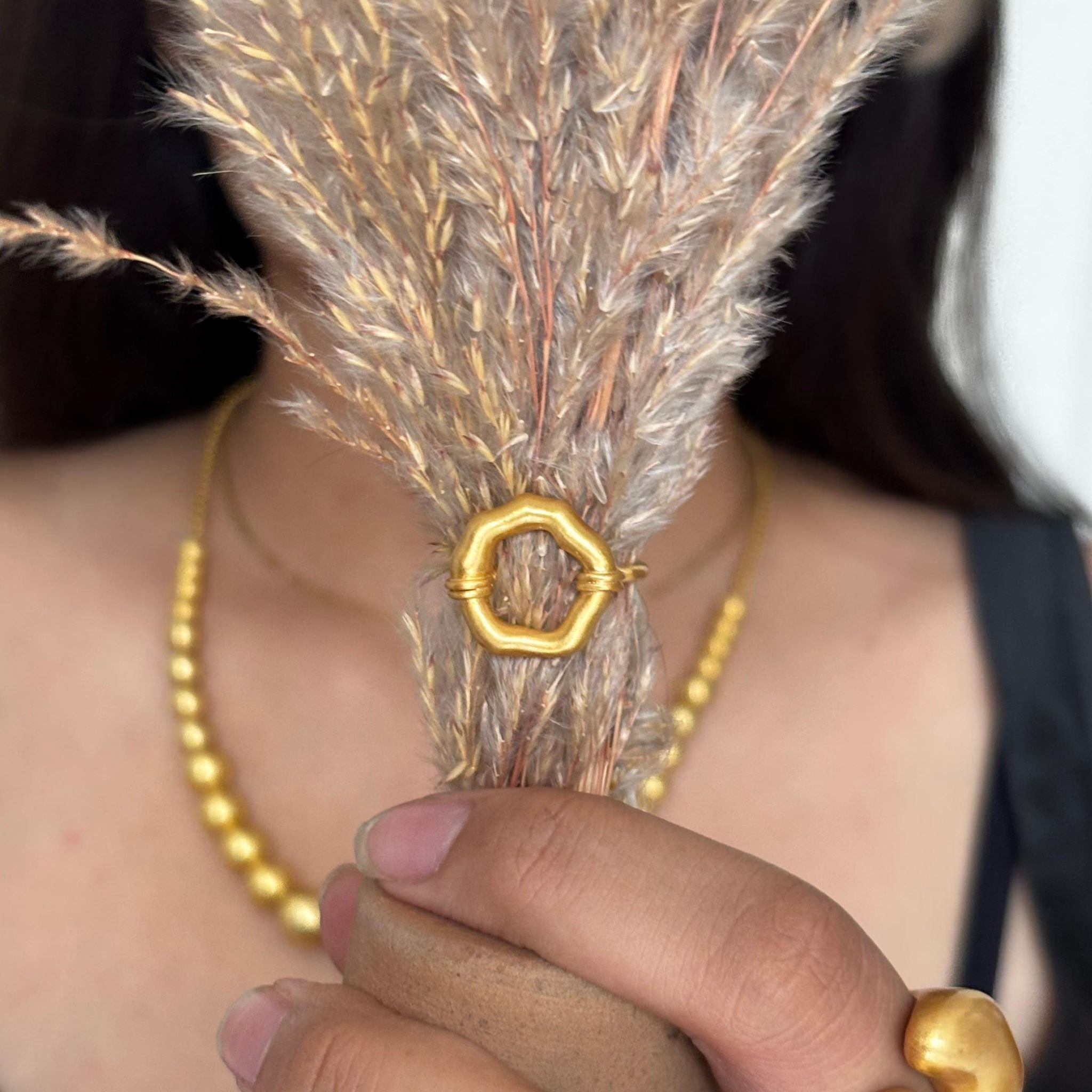 Halo Ring at Kamakhyaa by The Loom Art. This item is Halo Rings, Missing image, Orbis by The Loom Art, Rings, Under $50