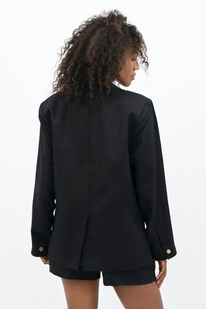 Havana - Oversized Blazer - Licorice