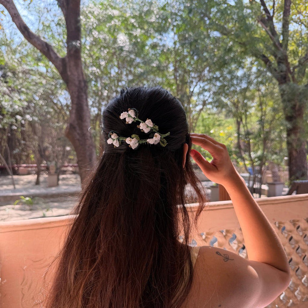 Mogra Hair Comb by Ikriit'm with Comb at Kamakhyaa for sustainable fashion