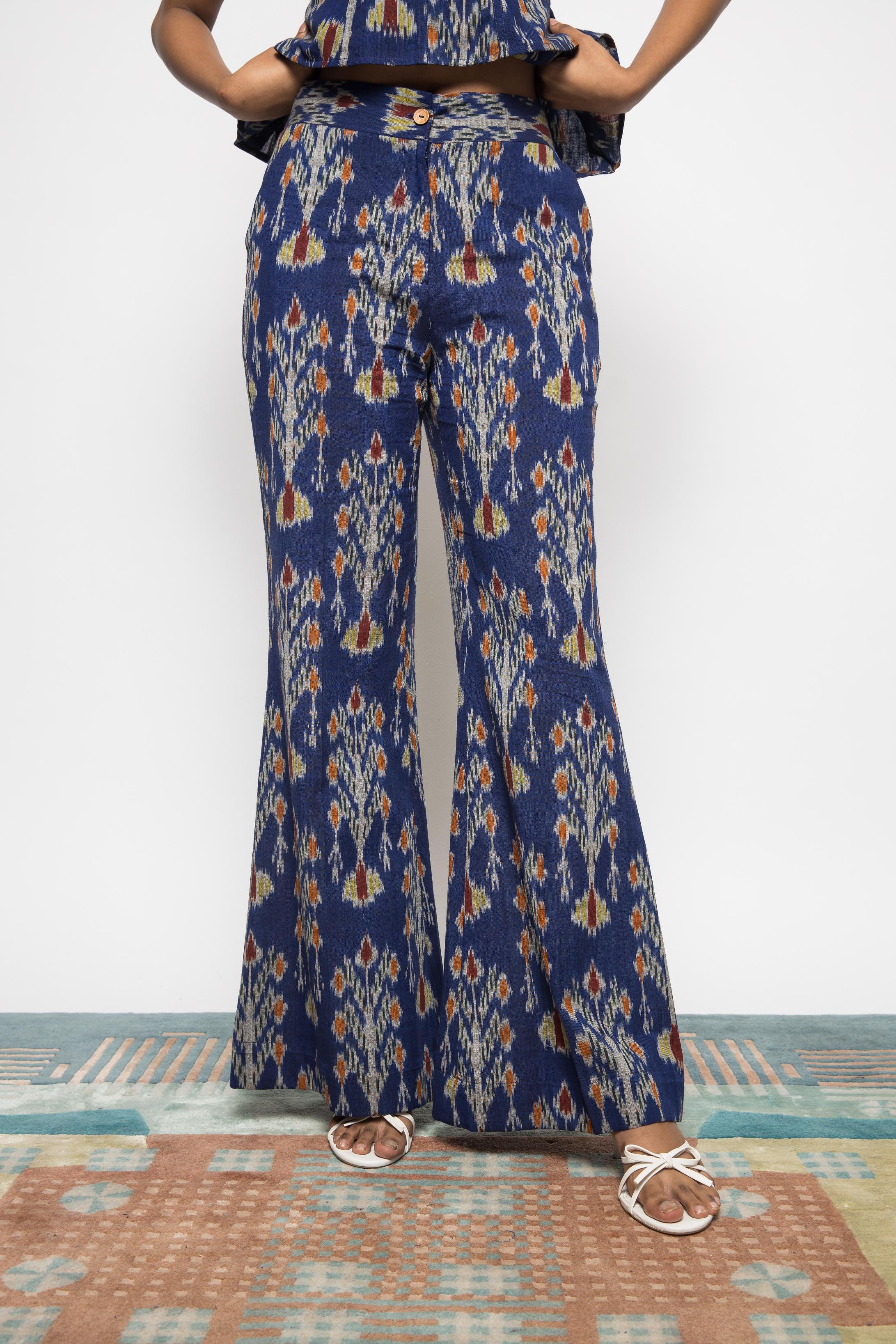 Kick & Flare Pants at kamakhyaa.com by Anushé Pirani. This item is Fresh Ink by Anushe Pirani, Pants, Under $50, Womenswear