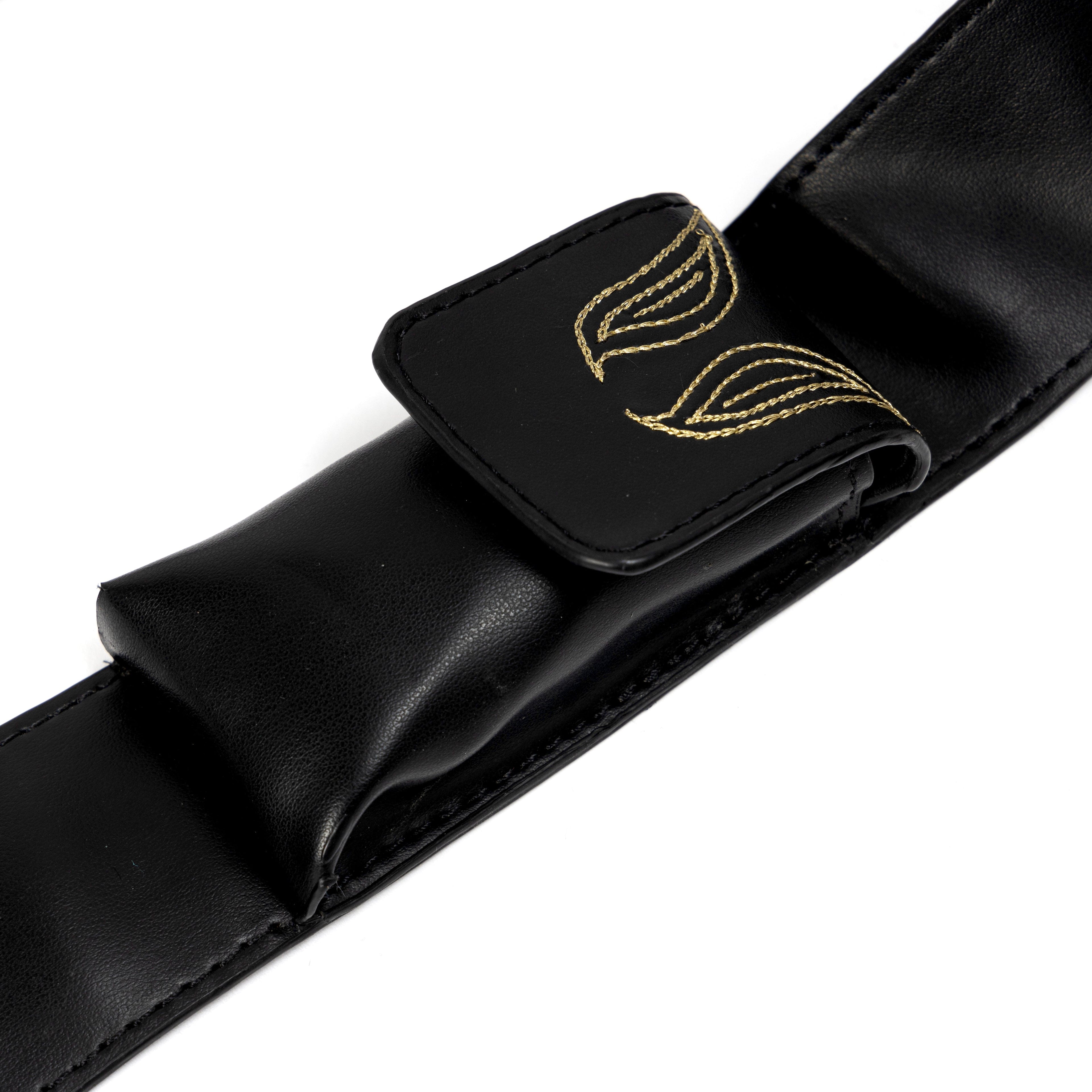 Lana Vegan Leather Sling Bag at Kamakhyaa by Green Hermitage. This item is A Walk in the Forest by Green Hermitage, Banana Leather, Black, Sling Bags, Under $50