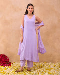 Lavender Grace Kurta Set at Kamakhyaa by Taro. This item is Everyday Connection by Taro