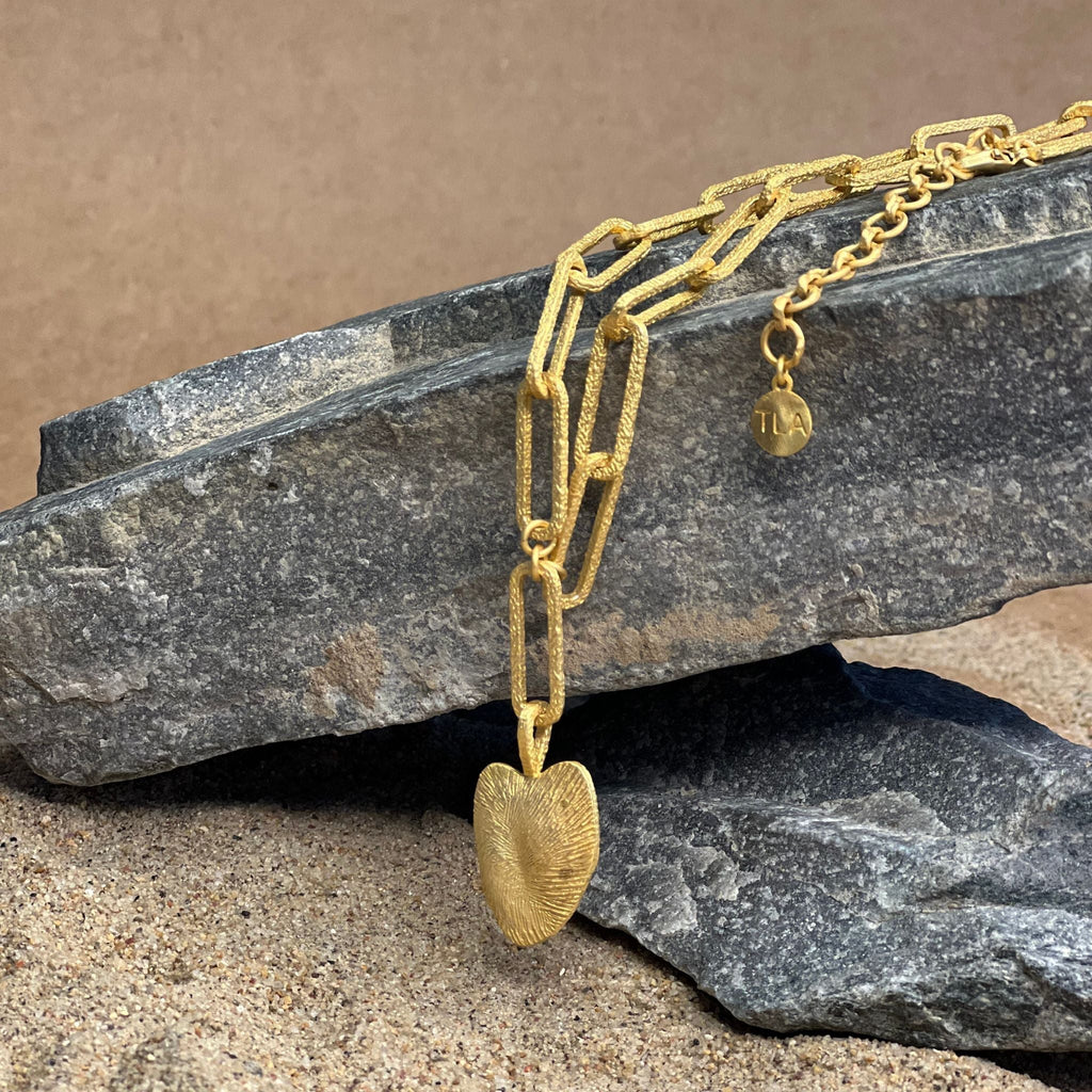 Linked Amour Drop Necklace at Kamakhyaa by The Loom Art. This item is Choker, Missing image, Necklaces, Orbis by The Loom Art, Under $50