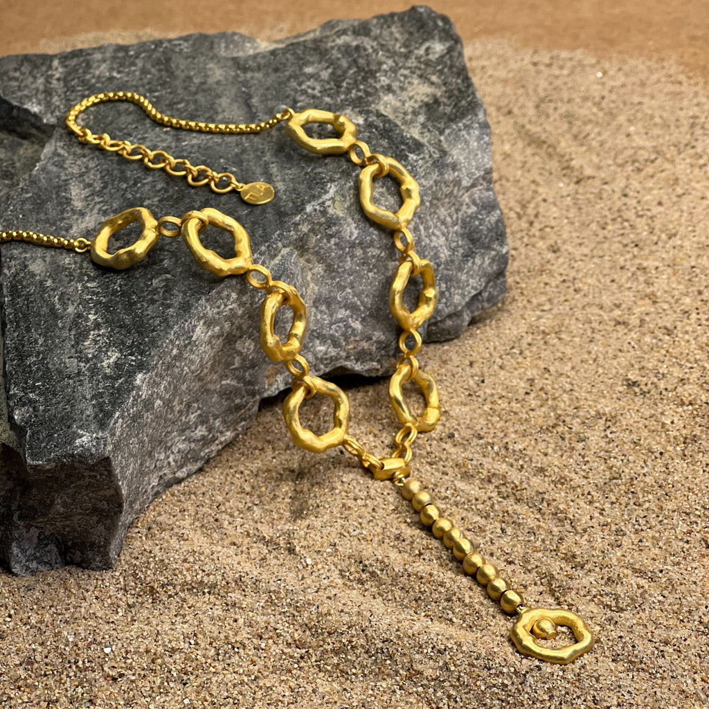 Linked Halo Necklace at Kamakhyaa by The Loom Art. This item is Choker, Missing image, Necklaces, Orbis by The Loom Art, Under $50