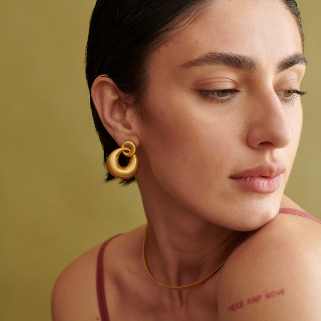 Linked Orbits earring at Kamakhyaa by The Loom Art. This item is Missing image, Orbis by The Loom Art, Stud Earrings, Under $50