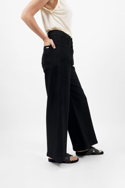 Los Angeles - Wide Leg Jeans- Celeste at Kamakhyaa by 1 People. This item is Made from Natural Materials