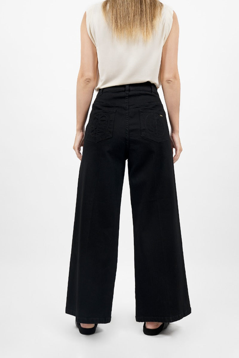 Los Angeles - Wide Leg Jeans- Celeste at Kamakhyaa by 1 People. This item is Made from Natural Materials