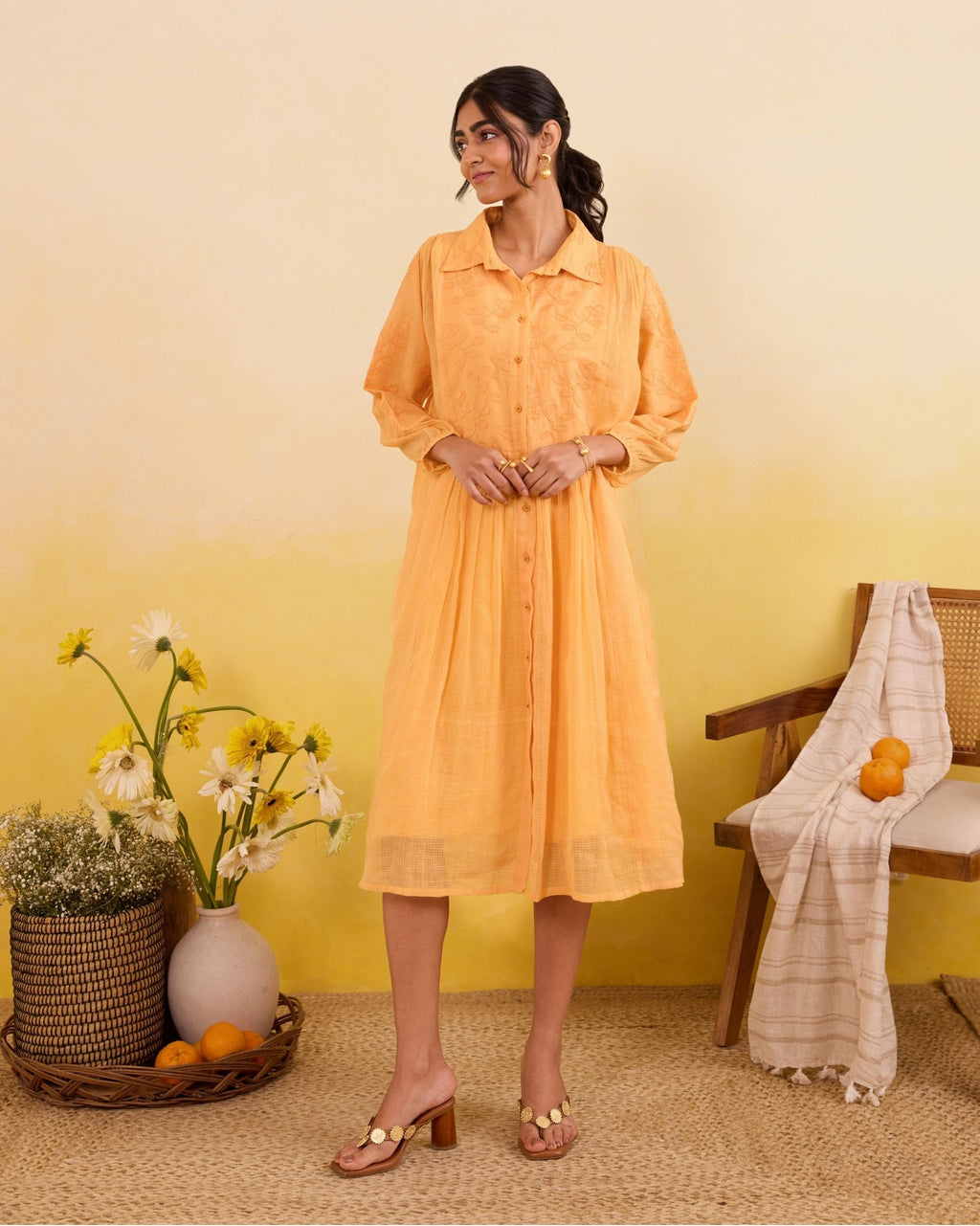 Marigold Daydream Dress at Kamakhyaa by Taro. This item is Everyday Connection by Taro, Under $50