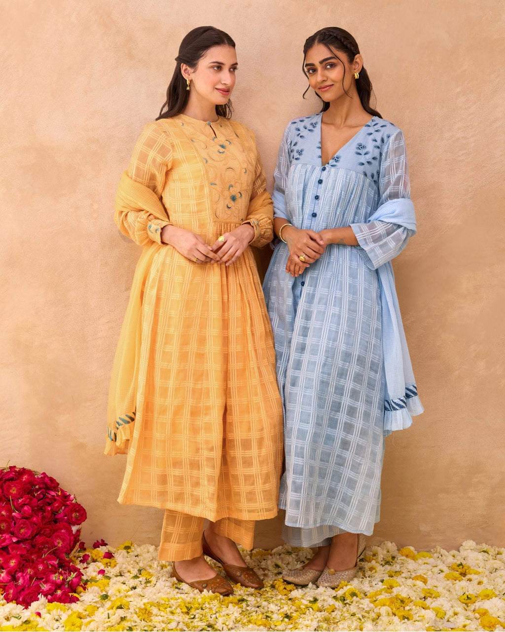 Marigold Muse Kurta Set at Kamakhyaa by Taro. This item is Everyday Connection by Taro