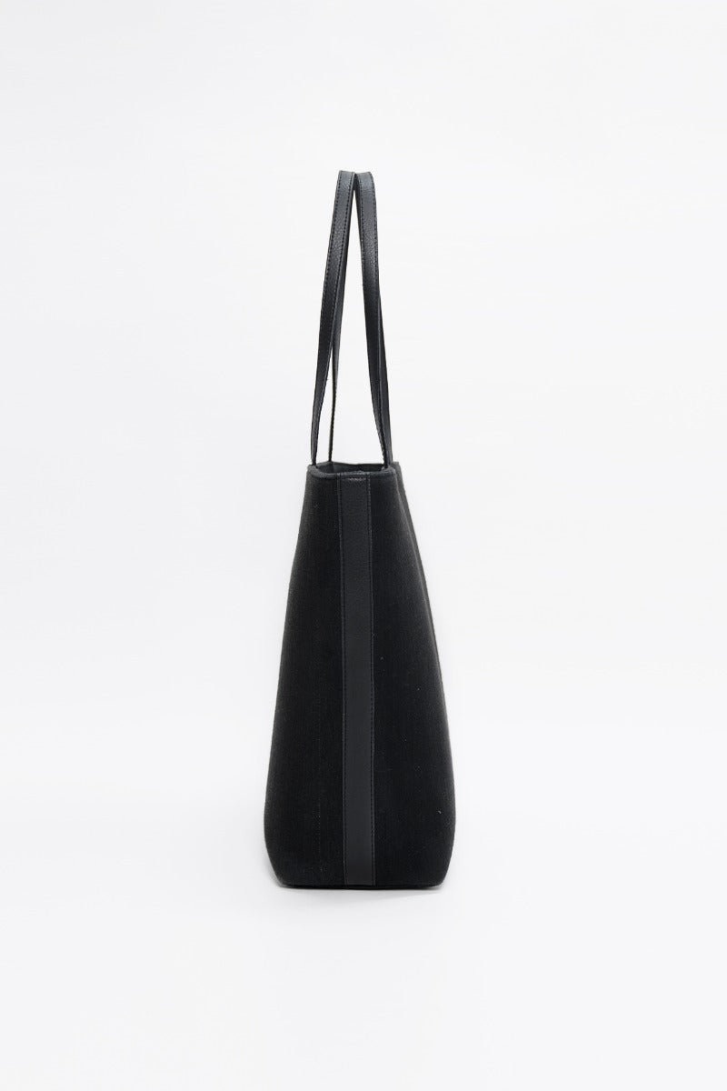 Monte Carlo MCM - Tote Bag - Oyster Black at Kamakhyaa by 1 People. This item is Made from Natural Materials, Tote Bags