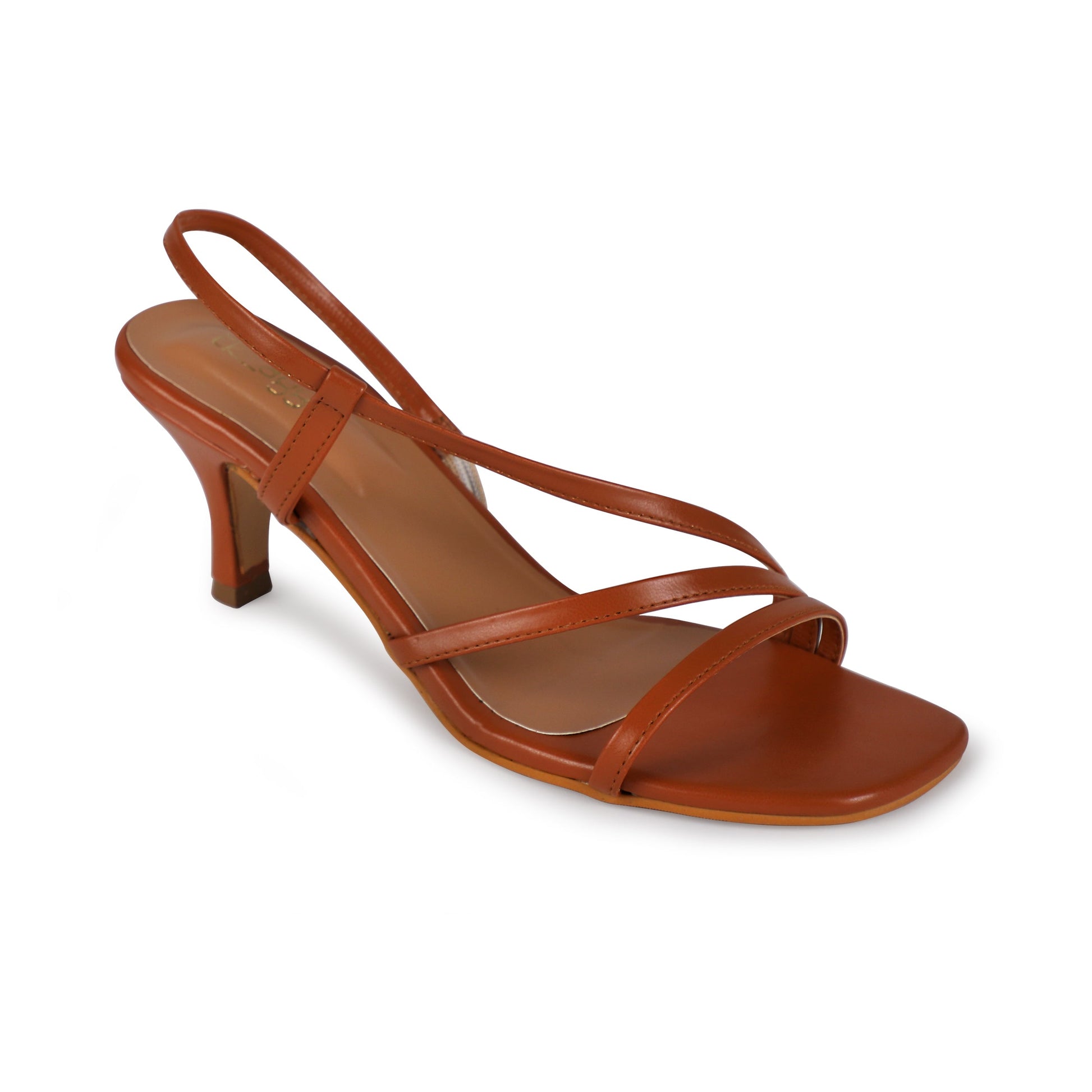 Multi Strap Heels Tan at Kamakhyaa by EK_agga. This item is heels, stylish, Tan