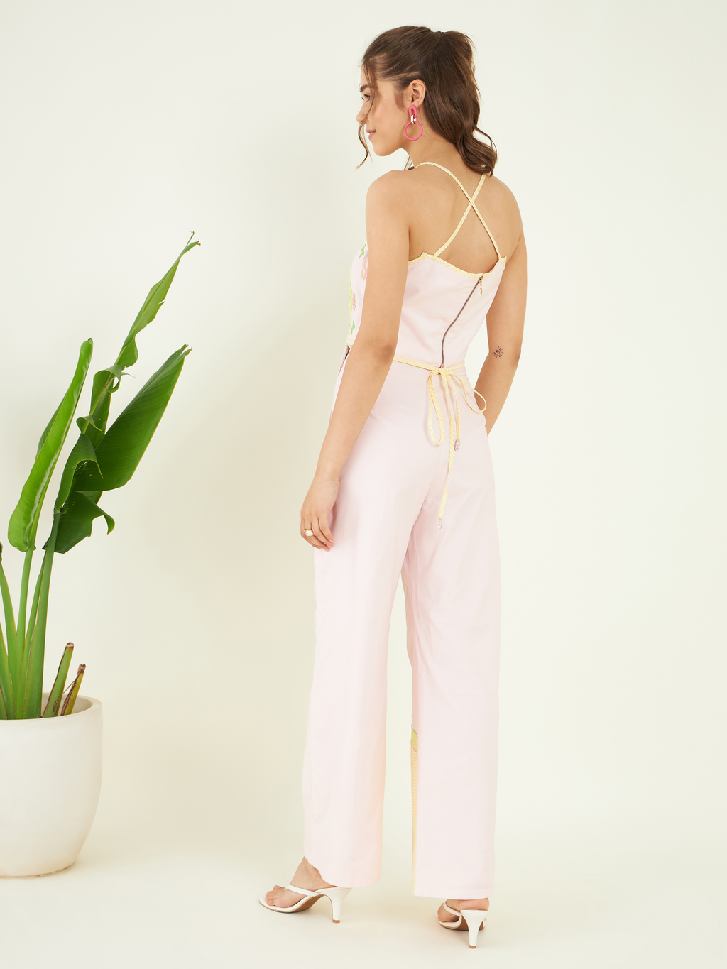 Multicolor Evening Wear Cotton Co-ord Set at Kamakhyaa by Bohobi. This item is 100% Cotton, Evening Wear, Multicolor, Prints, Regular Fit, Toxin free, Vacation Co-ord Sets