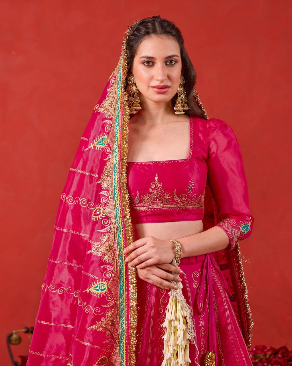 Nayaab Lehenga Set at kamakhyaa.com by Taro. This item is Jashn-E-Taro - The Trousseau Edit by Taro, Under $50