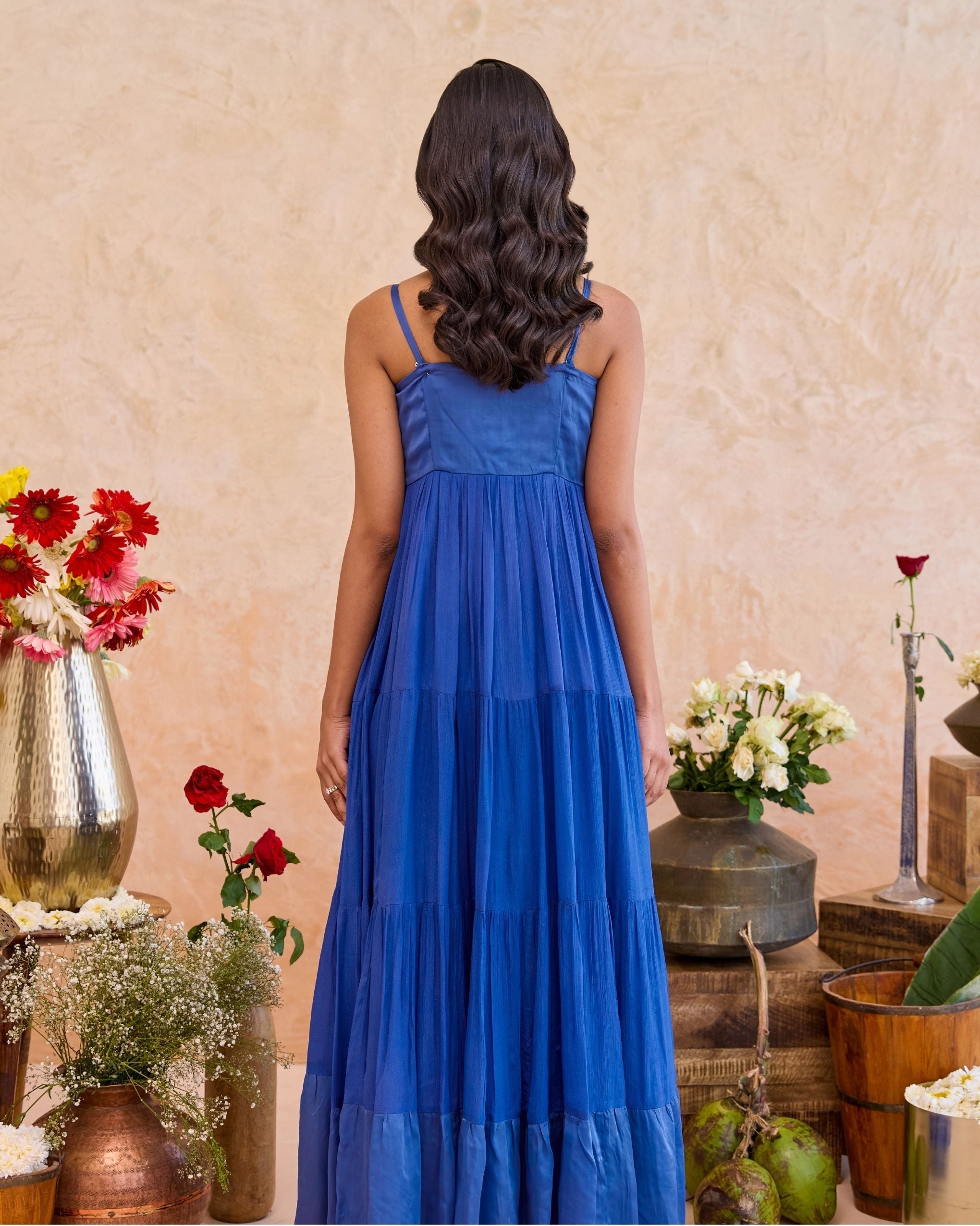 Nayla Dress at kamakhyaa.com by Taro. This item is Jashn-E-Taro - The Trousseau Edit by Taro, Under $50