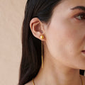 Needle and Ball Earring at Kamakhyaa by The Loom Art. This item is Long Earrings, Missing image, Orbis by The Loom Art, Under $50
