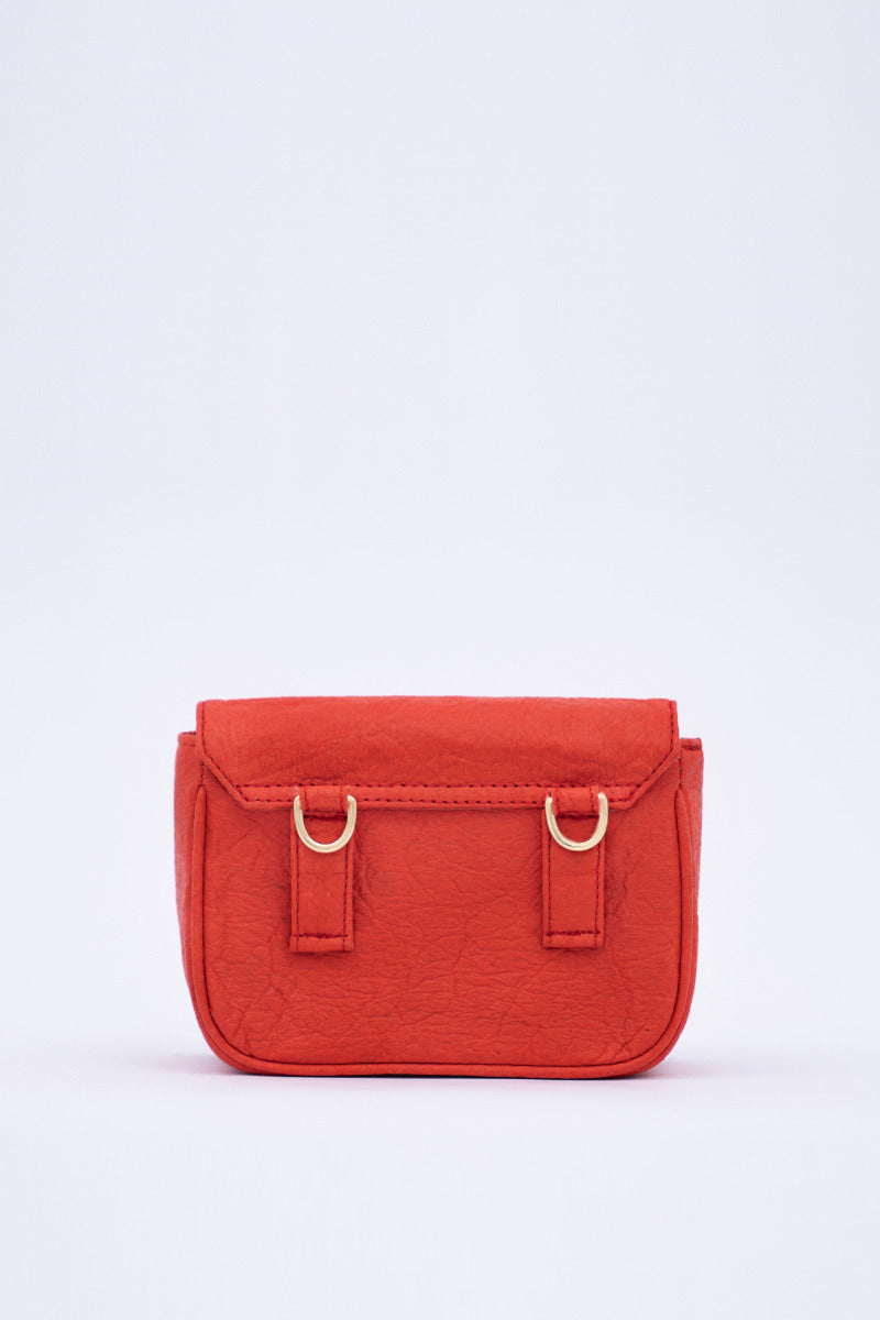 New York JFK - Piñatex® Belt Bag - Cherry