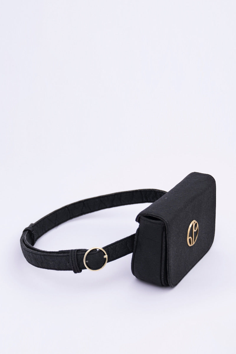 New York JFK - Piñatex® Belt Bag - Truffle at Kamakhyaa by 1 People. This item is Belt Bags, Made from Natural Materials