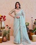 Nigar Saree at kamakhyaa.com by Taro. This item is Jashn-E-Taro - The Trousseau Edit by Taro