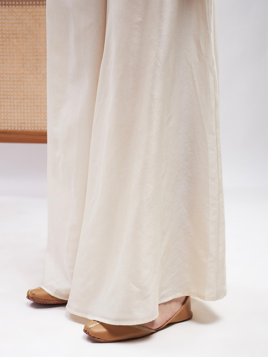 Off-White Cotton Mulmul Kurta Set with Dupatta at Kamakhyaa by RoohbyRidhimaa. This item is Casual Wear, Chanderi Silk, Cotton Mulmul, Dupattas, Kurta Set with Dupattas, Kurta Sets, Off-white, Organza, Regular Fit, Silk Chanderi, Toxin free, Zari Embroidered