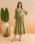 Olive Fern Dress at Kamakhyaa by Taro. This item is Everyday Connection by Taro