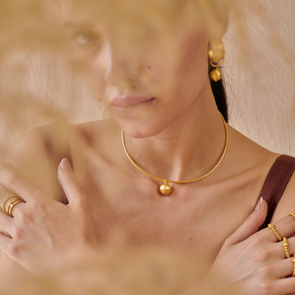 Orb Hustli at Kamakhyaa by The Loom Art. This item is Choker, Missing image, Necklaces, Orbis by The Loom Art, Under $50