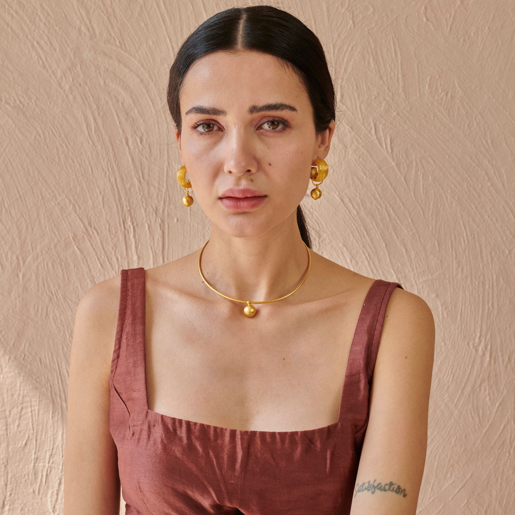 Orb Hustli at Kamakhyaa by The Loom Art. This item is Choker, Missing image, Necklaces, Orbis by The Loom Art, Under $50