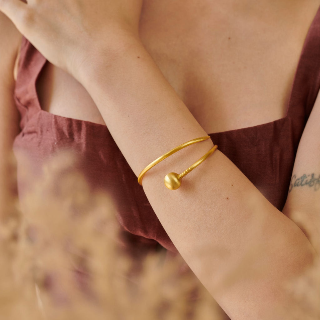 Orb and Nail Bracelet at Kamakhyaa by The Loom Art. This item is Bracelets, Orbis by The Loom Art, Under $50