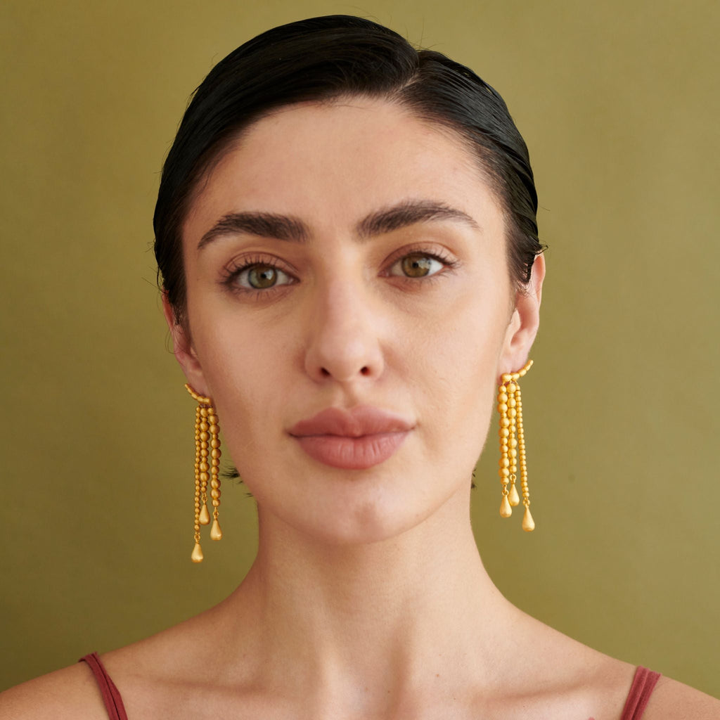 Orbelle Earring at Kamakhyaa by The Loom Art. This item is Danglers, Orbis by The Loom Art, Under $50