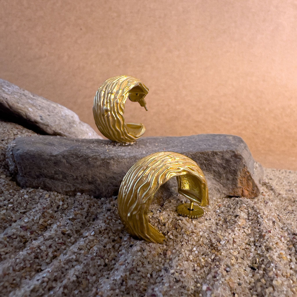 Orbis Hoop at Kamakhyaa by The Loom Art. This item is Hoop Earrings, Orbis by The Loom Art, Under $50