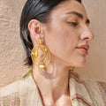 Orbital Earrings at Kamakhyaa by The Loom Art. This item is Long Earrings, Orbis by The Loom Art, Under $50