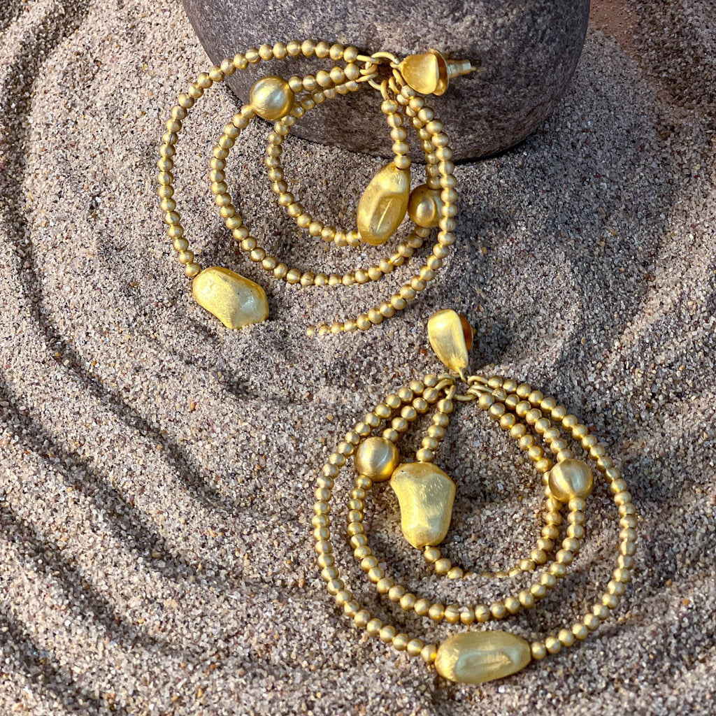 Orbital Earrings at Kamakhyaa by The Loom Art. This item is Long Earrings, Orbis by The Loom Art, Under $50