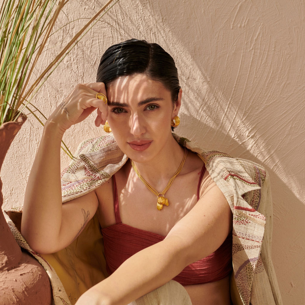 Orbora Charm Necklace at Kamakhyaa by The Loom Art. This item is Charms, Choker, Necklaces, Orbis by The Loom Art, Pendants, Under $50