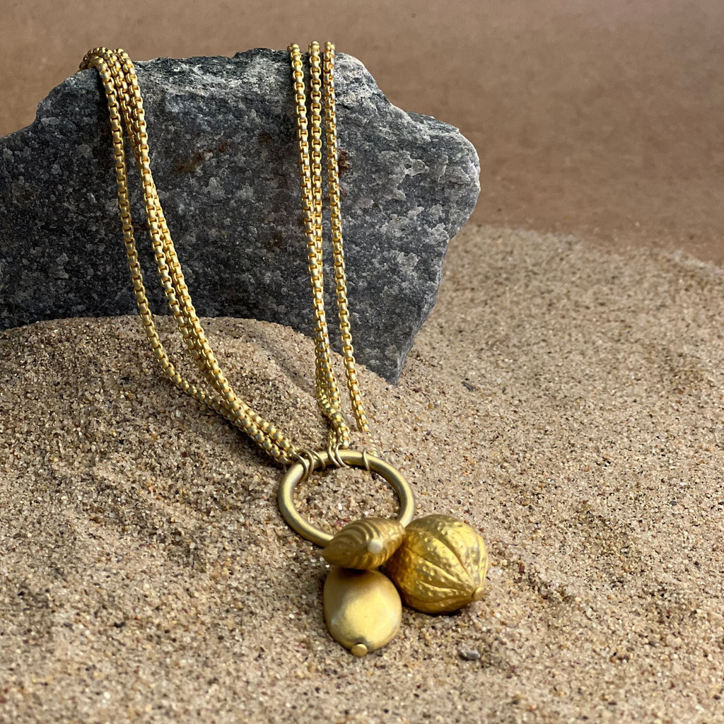 Orbora Charm Necklace at Kamakhyaa by The Loom Art. This item is Charms, Choker, Necklaces, Orbis by The Loom Art, Pendants, Under $50