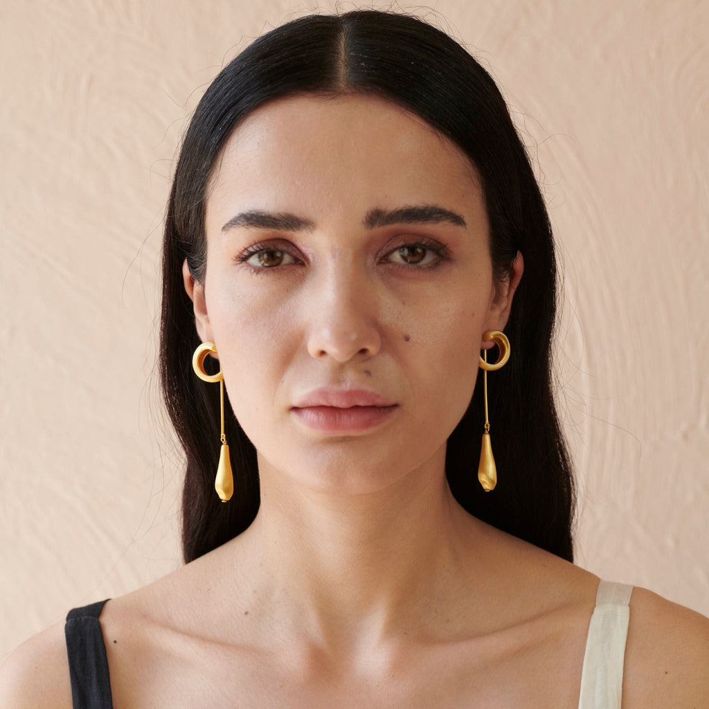 Orbra Drop Earring at Kamakhyaa by The Loom Art. This item is Long Earrings, Orbis by The Loom Art, Under $50