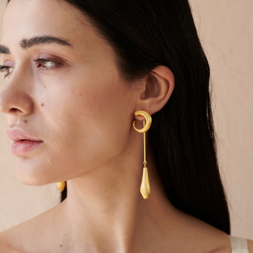 Orbra Drop Earring at Kamakhyaa by The Loom Art. This item is Long Earrings, Orbis by The Loom Art, Under $50