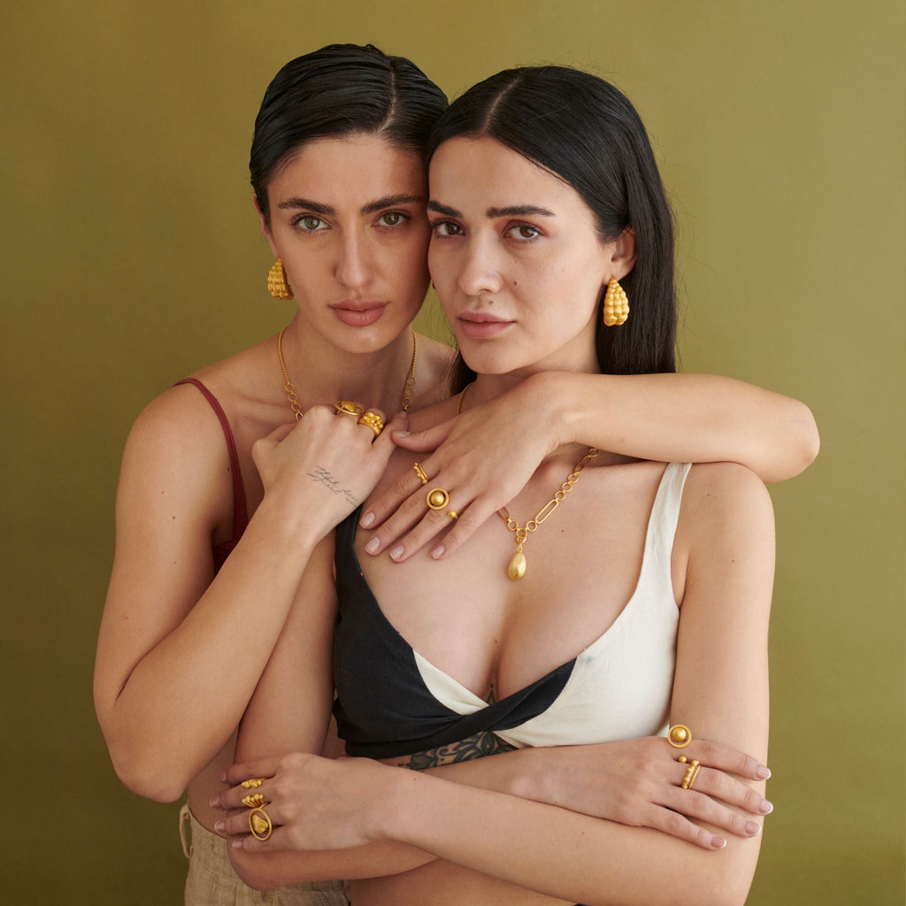 Ovate Earring at Kamakhyaa by The Loom Art. This item is Danglers, Orbis by The Loom Art, Under $50