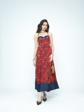 Parade Flare Dress at Kamakhyaa by Anushé Pirani. This item is Bloom After Dark by Anushe Pirani, Dresses, Midnight Blueprint, Tops & Shirts, Woman co-ord sets, Womenswear