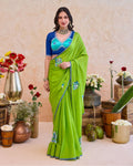 Parijata Saree at kamakhyaa.com by Taro. This item is Jashn-E-Taro - The Trousseau Edit by Taro