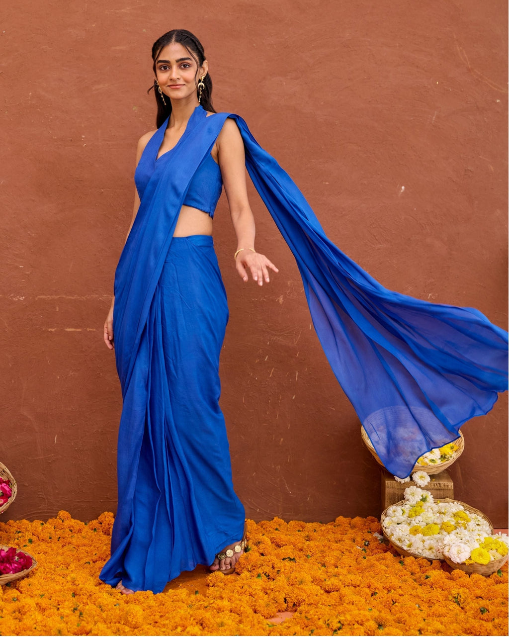 Pariza Saree at kamakhyaa.com by Taro. This item is Saundh by Taro